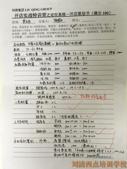 为什么刘清西点培训学校学员能成功开店并盈利，原因竟是TA